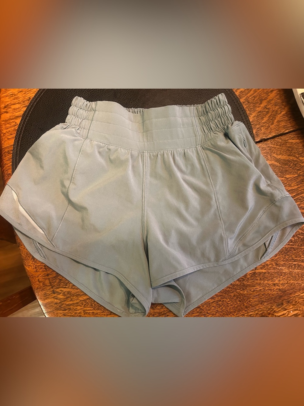 Lululemon Hotty Hot High Rise - Blue/Green 2.5”